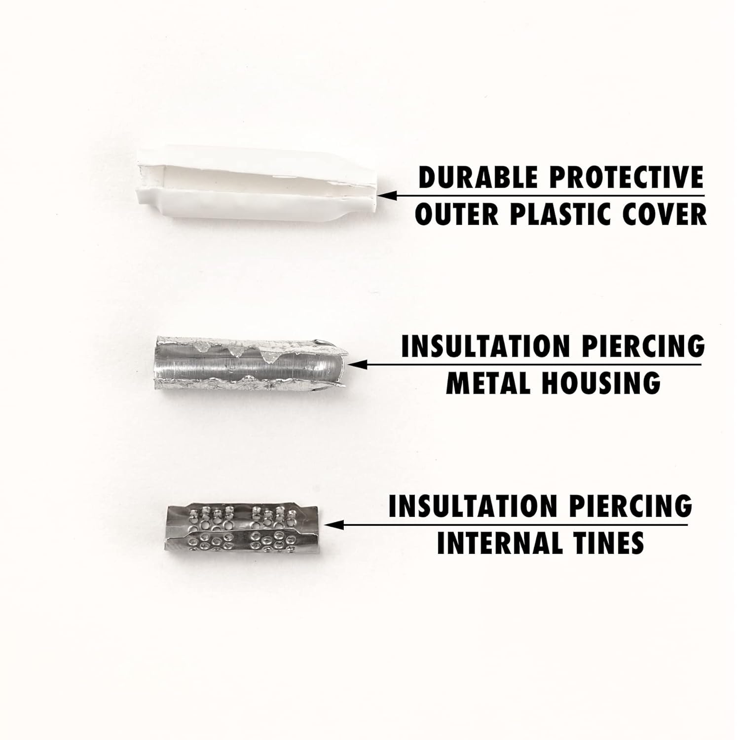 White B-Connector Anatomy
