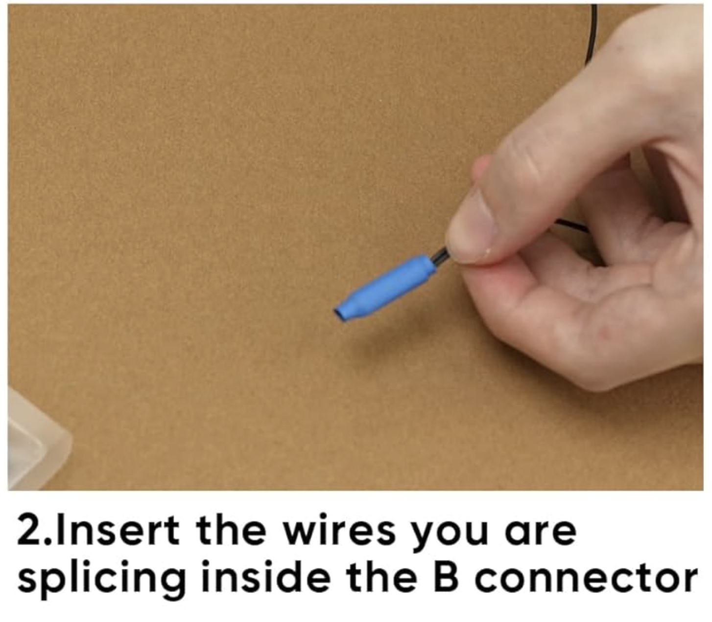 Step 2: Insert into connector
